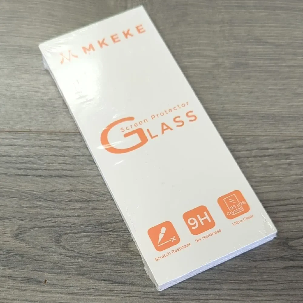 Mkeke iPhone 16 Pro/ 17 Tempered Glass Screen Protector
